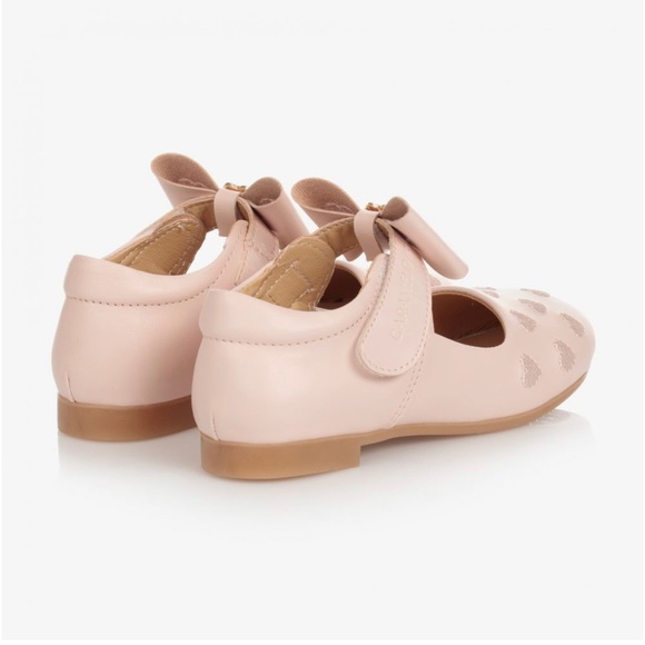 CARAMELO KIDS Girls Pink Bow Shoes - Picture 4 of 15